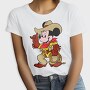 Cartoon Retro Mickey Mouse 4, Tricou Femei