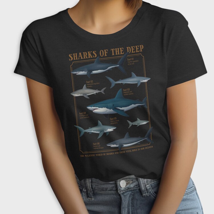 Sharks of the Deep, Tricou Femei