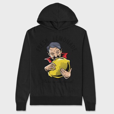 Fresh Lemon Vampire, Hanorac Oversize Barbati (Unisex)