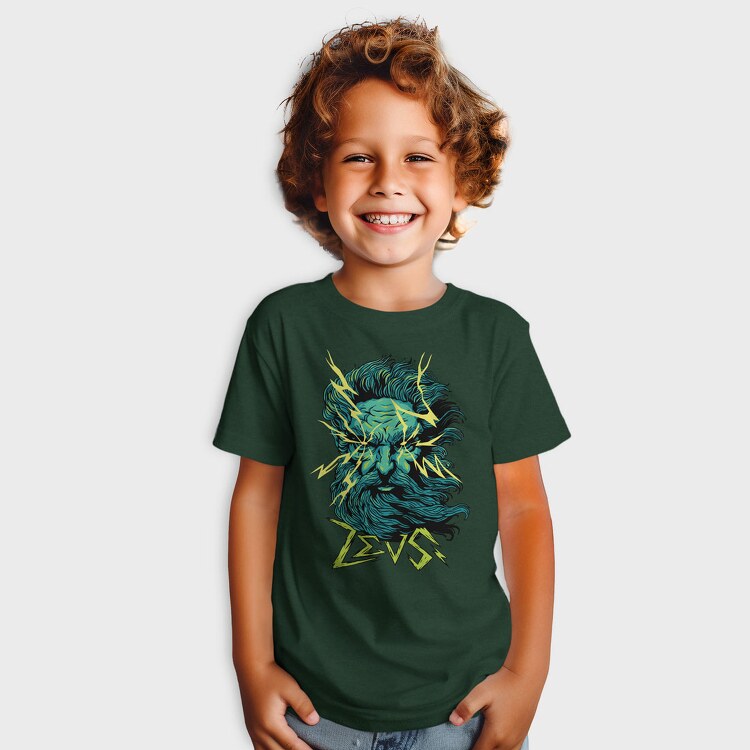 Mythology Zeus, Tricou Copii