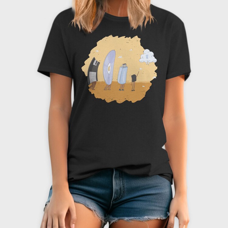 Evolution of Hard Disk, Tricou Barbati (Unisex)