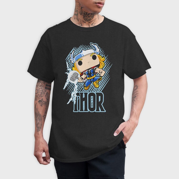 Funko Marvel thor, Tricou Barbati (Unisex)
