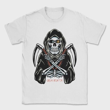 Grim Reaper Strike 1, Tricou Barbati (Unisex)