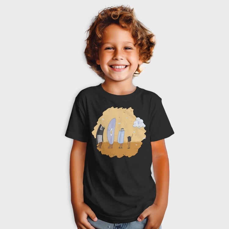 Evolution of Hard Disk, Tricou Copii