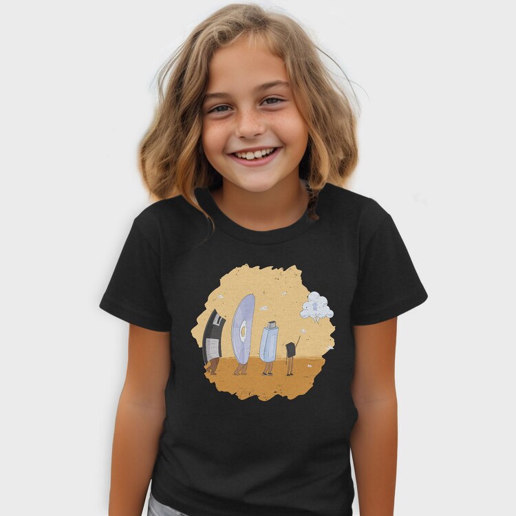 Evolution of Hard Disk, Tricou Copii