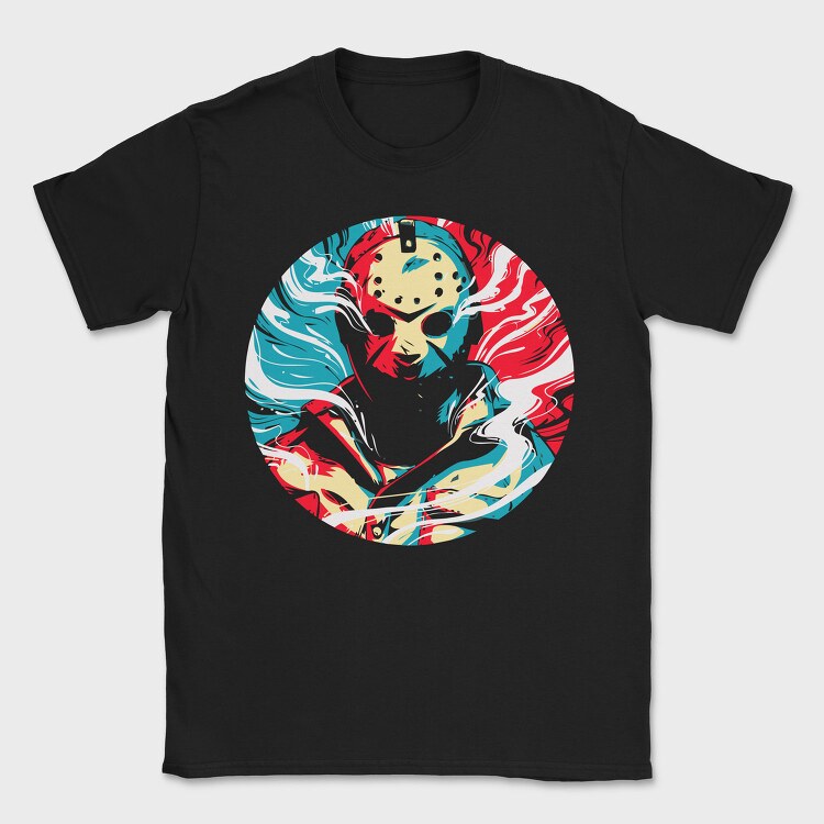 Fire Fox Burst, Tricou Barbati (Unisex)