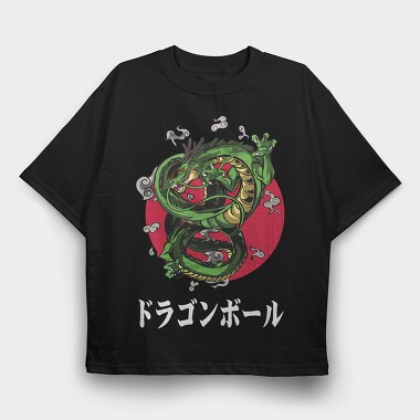 Dragon Storm, Tricou Oversize Barbati (Unisex)