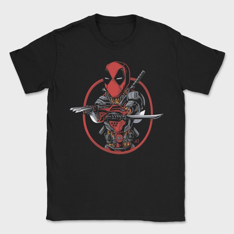 Deadpool Samurai, Tricou Barbati (Unisex)