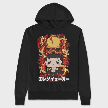 Funko Anime Attack on Titan 2, Hanorac Oversize Barbati (Unisex)