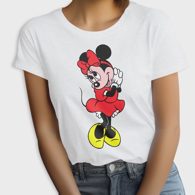 Cartoon Retro Minnie 1, Tricou Femei