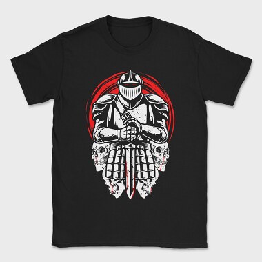 Knight Skull Armor, Tricou Barbati (Unisex)