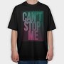 Colorful Stripes, Tricou Oversize Barbati (Unisex)