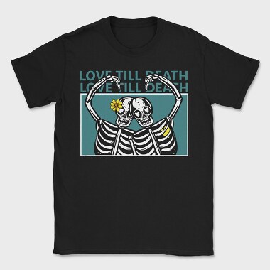 Love Till Death, Tricou Barbati (Unisex)