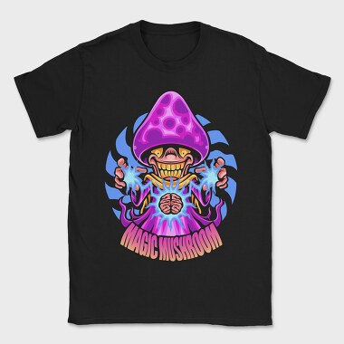 Magic Mushroom Brain Blast, Tricou Barbati (Unisex)