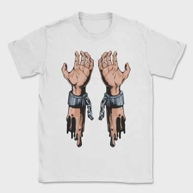 Metal Hands Dripping, Tricou Barbati (Unisex)