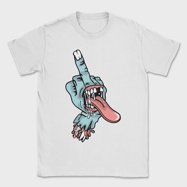 Middle Finger Tongue, Tricou Barbati (Unisex)
