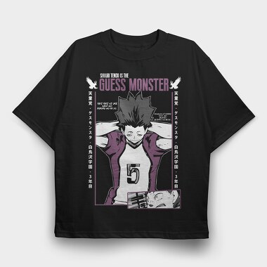 Haikyuu 6, Tricou Oversize Barbati (Unisex)