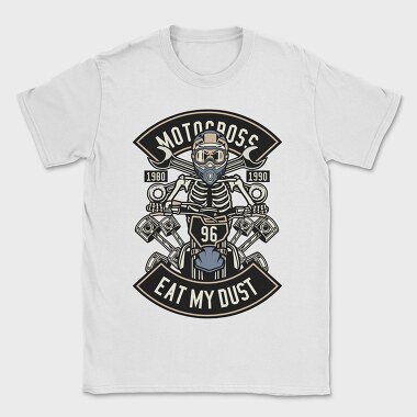 Motocross Skeleton Racer, Tricou Barbati (Unisex)