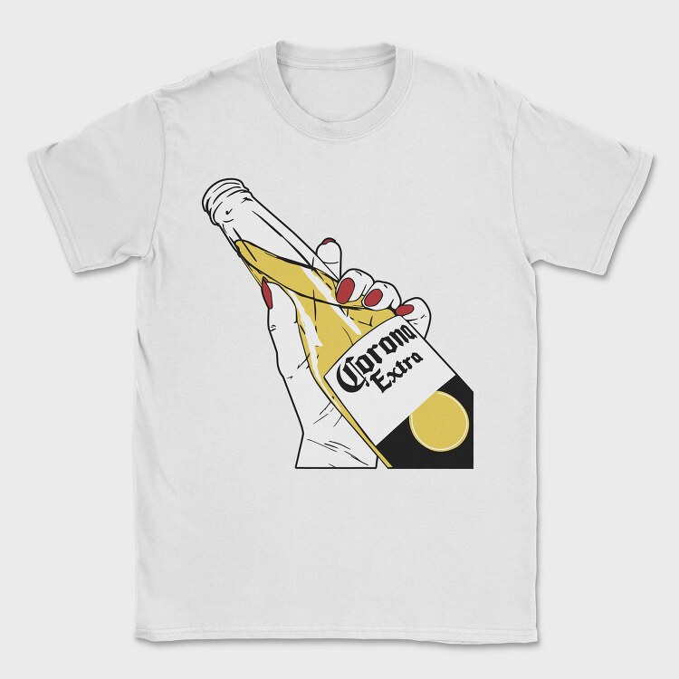 Corona Extra Hand, Tricou Barbati (Unisex)