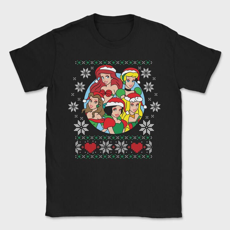 Christmas Princesses, Tricou Barbati (Unisex)