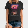 Purple Mountain Hike, Tricou Barbati (Unisex)