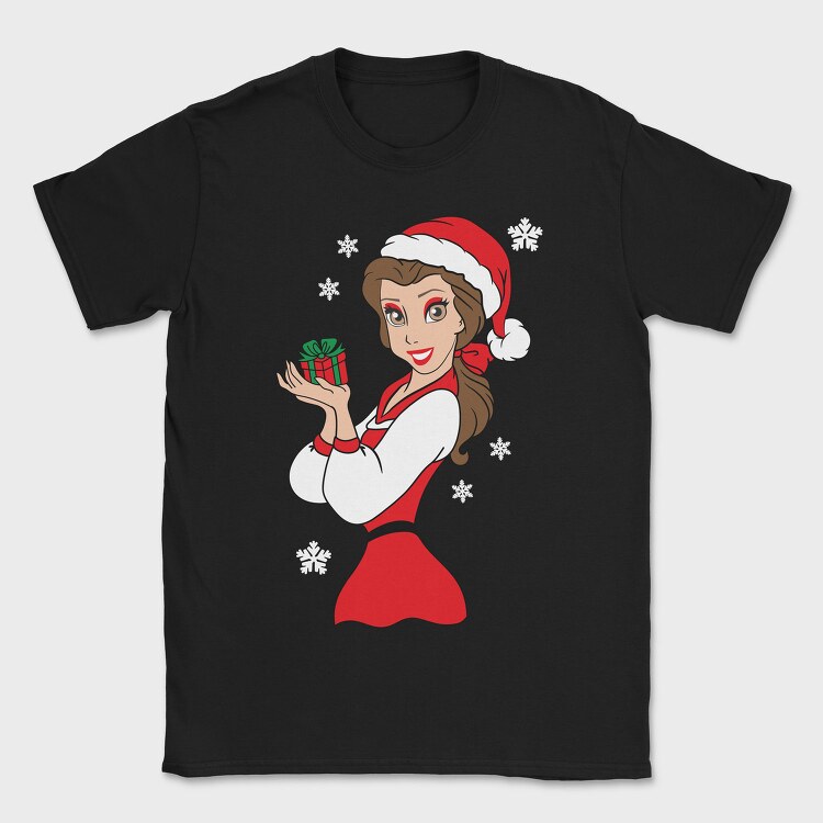 Christmas Belle Gift, Tricou Barbati (Unisex)