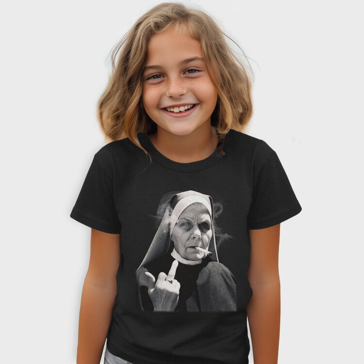 Nun Middle Finger, Tricou Copii