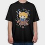 Doge Dont Fck With Me, Tricou Oversize Barbati (Unisex)