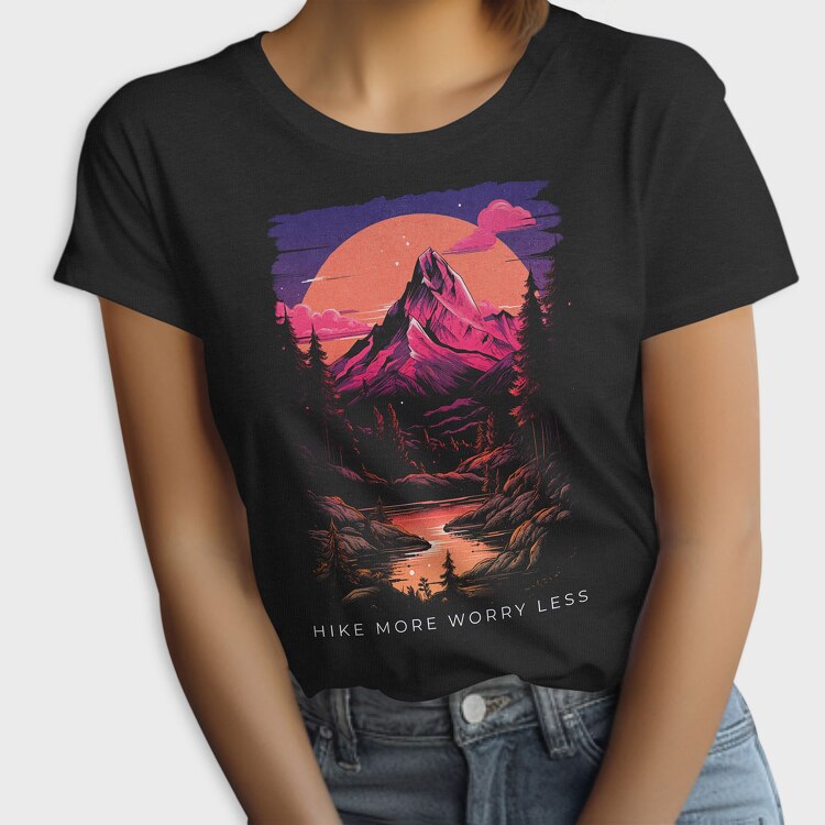 Purple Mountain Hike, Tricou Femei