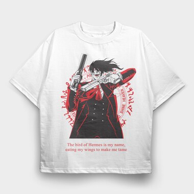 Hellsing 7, Tricou Oversize Barbati (Unisex)