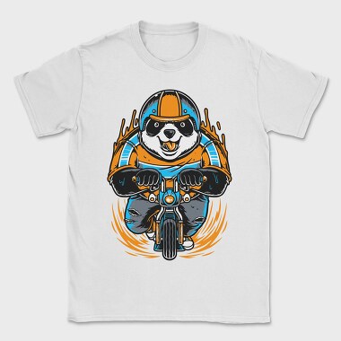 Panda Rider, Tricou Barbati (Unisex)