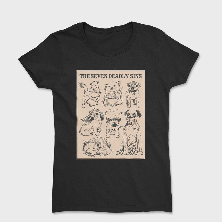 Dog Seven Deadly Sins, Tricou Femei