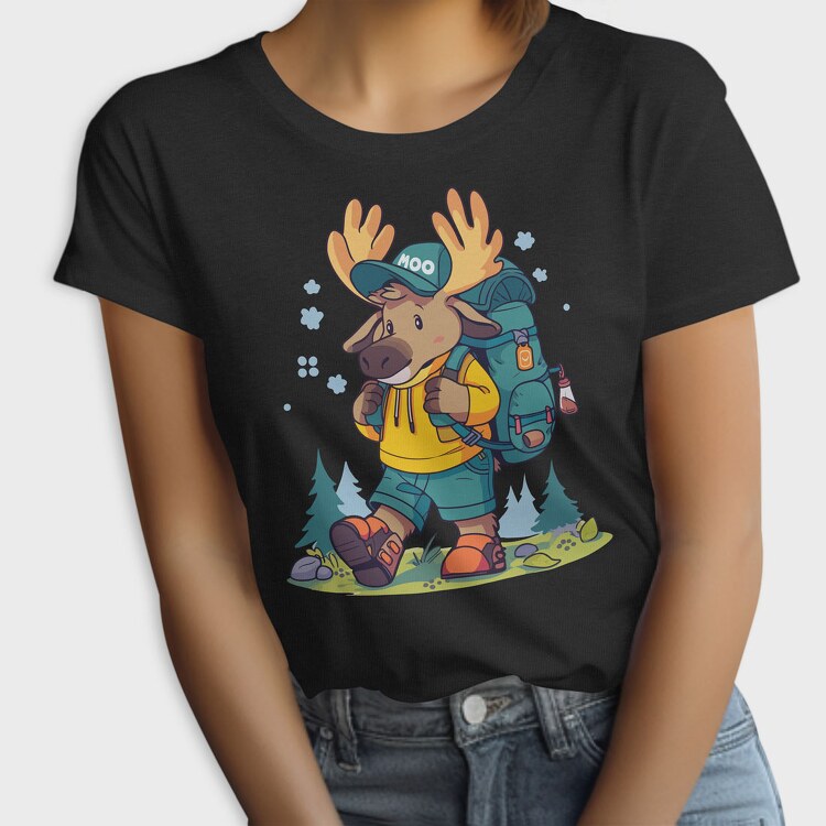 Moose Hiking, Tricou Femei