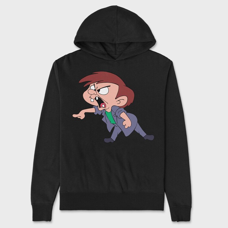 Angry Eddy, Hanorac Oversize Barbati (Unisex)