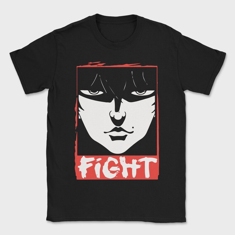 Fight Face, Tricou Barbati (Unisex)