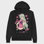 Elizabeth Cherry Blossom, Hanorac Oversize Barbati (Unisex)