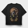 Dragon Warrior 1, Tricou Oversize Barbati (Unisex)