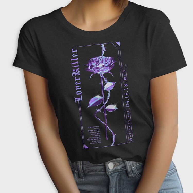 Rose Lover Killer, Tricou Femei