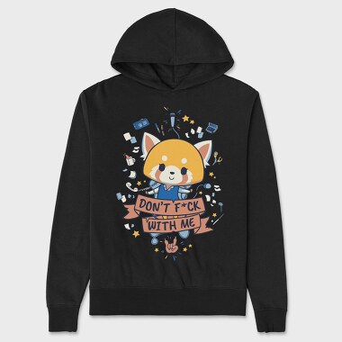 Doge Dont Fck With Me, Hanorac Oversize Barbati (Unisex)