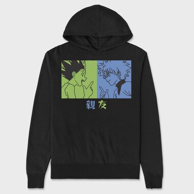 Hunter X Hunter 9, Hanorac Oversize Barbati (Unisex)