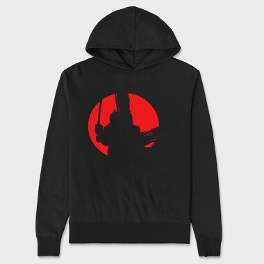 Samurai Warrior Strike, Hanorac Oversize Barbati (Unisex)