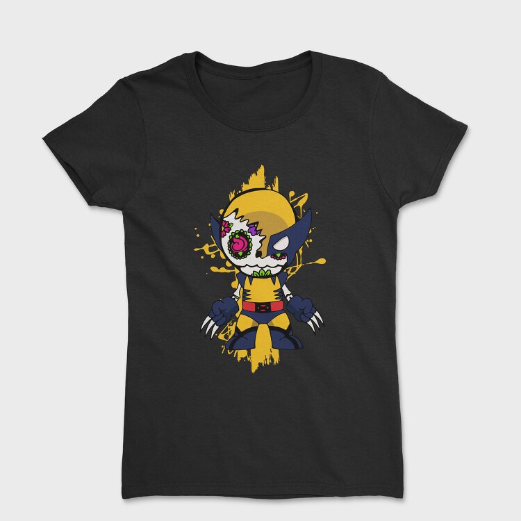 Day Of The Dead Wolverine, Tricou Femei