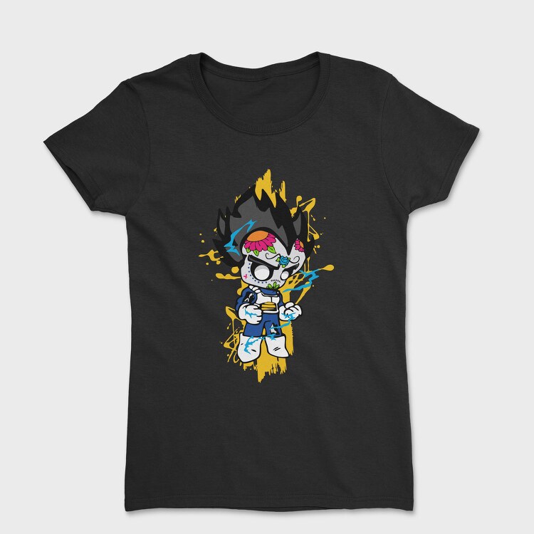 Day Of The Dead Vegeta, Tricou Femei