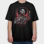 Cyberpunk Warrior, Tricou Oversize Barbati (Unisex)