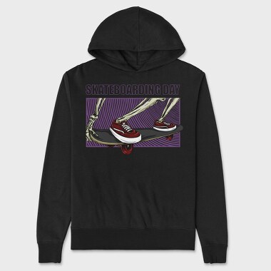 Skateboarding Day, Hanorac Oversize Barbati (Unisex)
