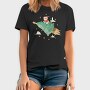 Santa Cat Christmas Tree, Tricou Barbati (Unisex)