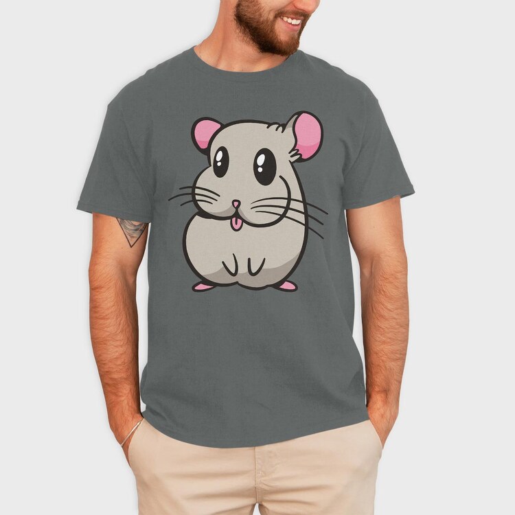 Chinchilla, Tricou Barbati (Unisex)
