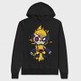 Day Of The Dead Wolverine, Hanorac Oversize Barbati (Unisex)