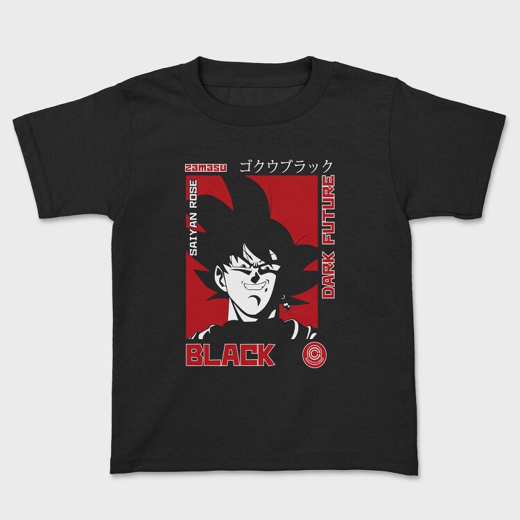 Dark Future Black, Tricou Copii
