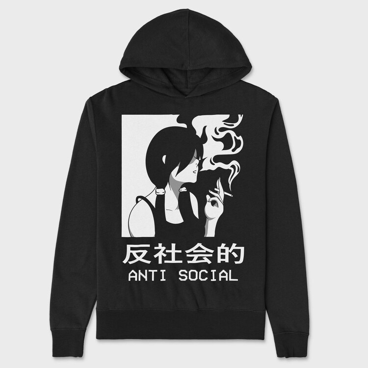 Dancing Moonlight, Hanorac Oversize Barbati (Unisex)